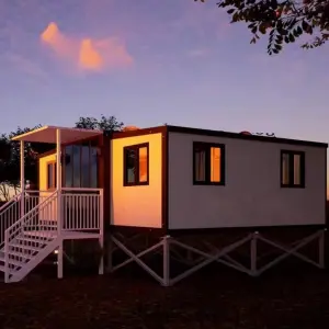Ready Made House Expandable Villa Shipping 40ft 20ft Container Expandable Folding House Prefabricated