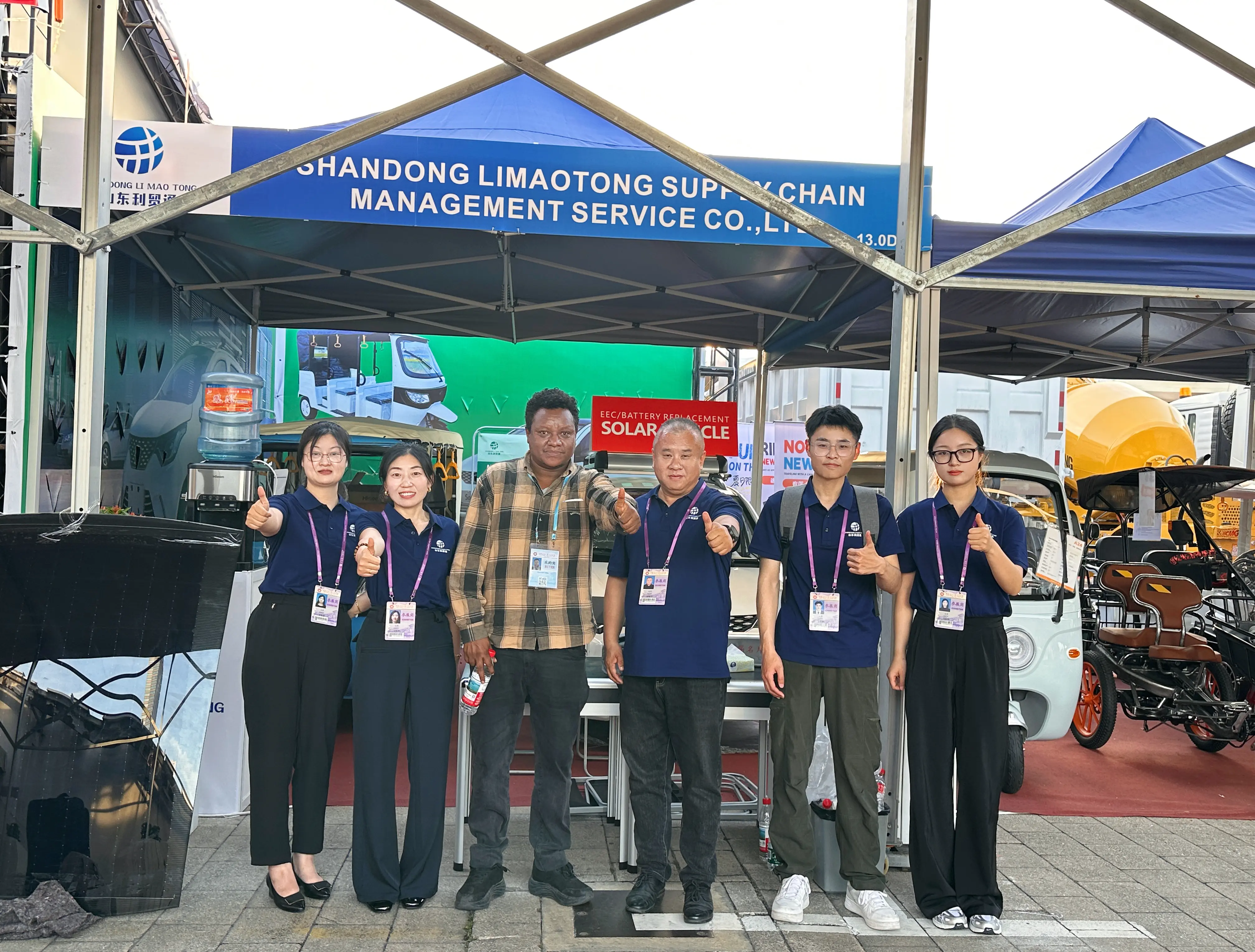 SHANDONG LI MAO TONG GROUP Shining Canton Fair Phase I: Solar electric vehicles ignite global buyers’ enthusiasm