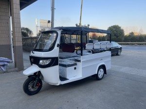 White Side seat passenger vehicle Electric Tricycle