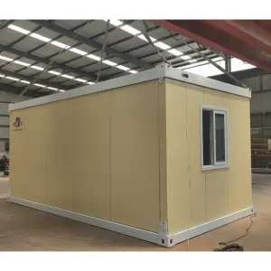 Double combined expandable container house