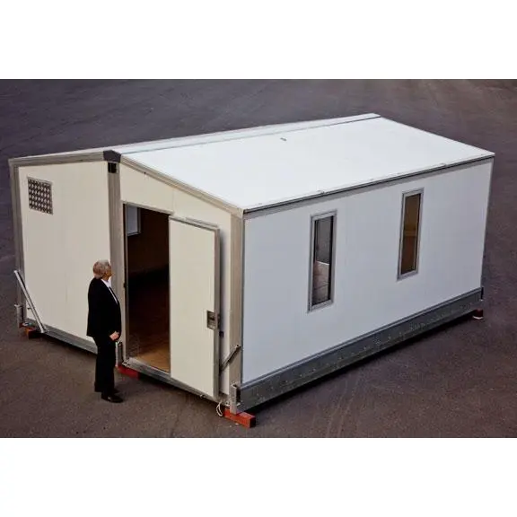 Double combined expandable container house detail pictures