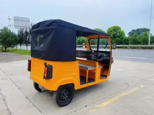 Electric  Passenger Tricycle Yellow Tuk Tuk Vehicles  S2-2600 (Iron Frame)