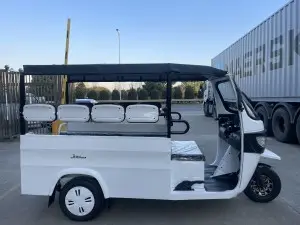 White Side seat passenger vehicle Electric Tricycle