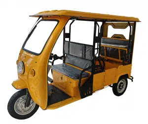 Electric, Solar (dual purpose) Three-wheeled Tricycles.
