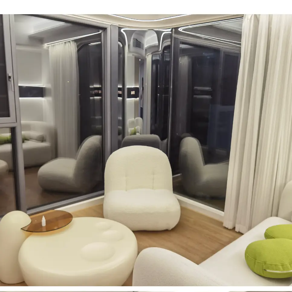 Multi functional Prefab Detachable container space capsule house detail pictures