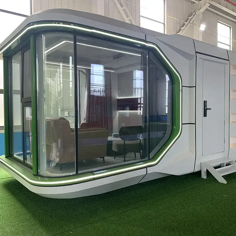 New trend High Quality Prefabricate House Space Capsule Hotel detail pictures