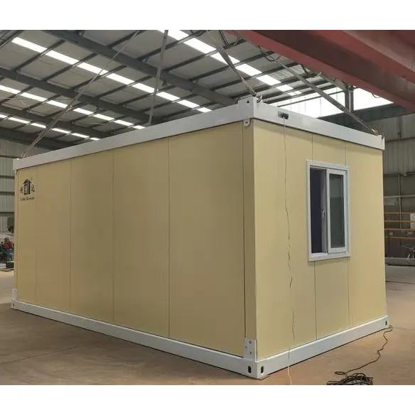 Double combined expandable container house detail pictures